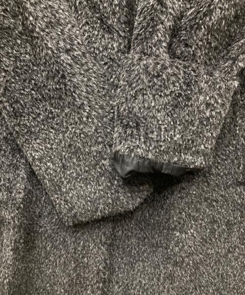 Max Mara Studio（マックスマーラ ストゥディオ）MAX MARA STUDIO (マックスマーラ ストゥディオ) アルパカ×ウール コート ブラック サイズ:38の古着・服飾アイテム