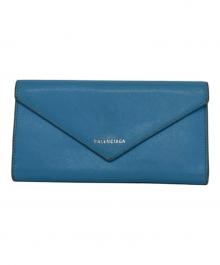 BALENCIAGA（バレンシアガ）の古着「長財布」｜ブルー