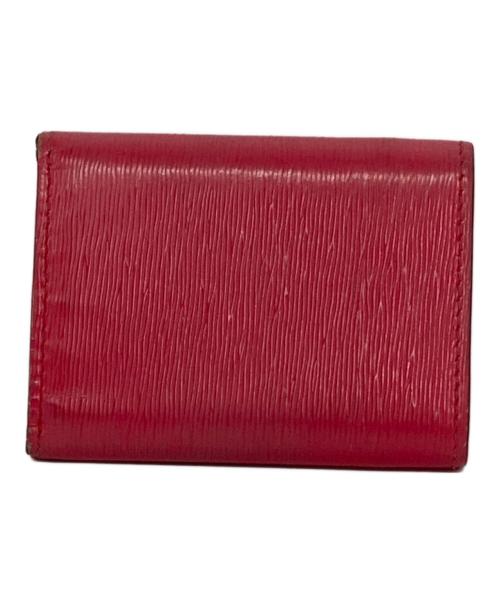 PRADA（プラダ）PRADA (プラダ) サフィアーノ ミニ ウォレット ピンクの古着・服飾アイテム