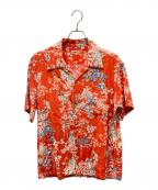 Sun Surfサンサーフ）の古着「RAYON HAWAIIAN SHIRT “CHERRY BLOSSOMS”/アロハシャツ」｜レッド