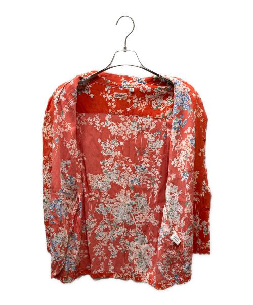 Sun Surf（サンサーフ）Sun Surf (サンサーフ) RAYON HAWAIIAN SHIRT “CHERRY BLOSSOMS”/アロハシャツ レッド サイズ:Lの古着・服飾アイテム