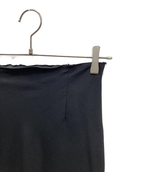 BIOTOP（ビオトープ）BIOTOP (ビオトープ) Wool sheer tight skirt ロングスカート ブラックの古着・服飾アイテム