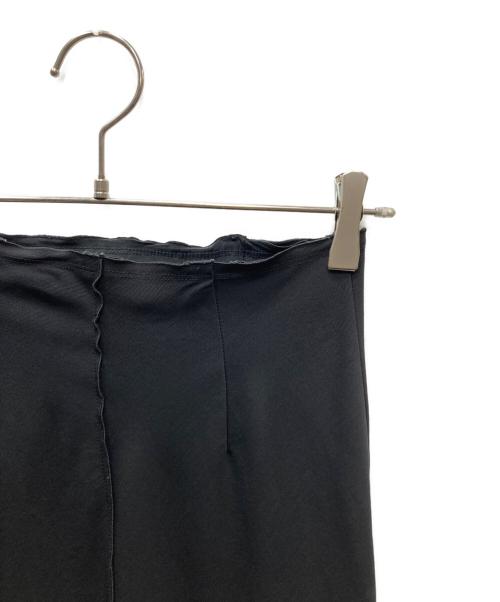 BIOTOP（ビオトープ）BIOTOP (ビオトープ) Wool sheer tight skirt ロングスカート ブラックの古着・服飾アイテム