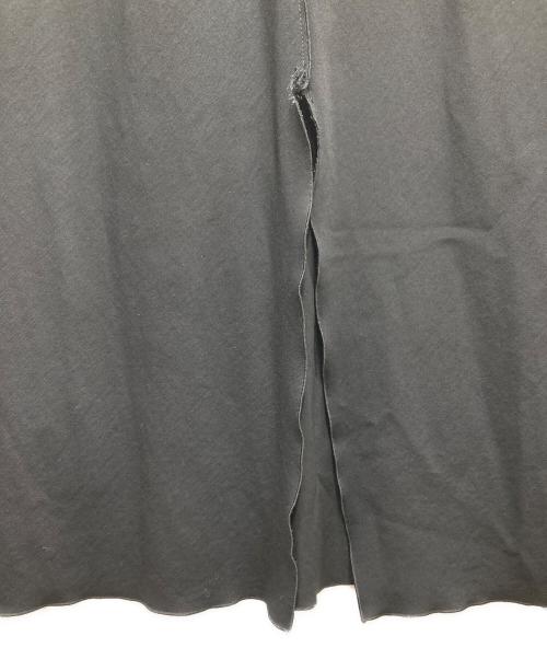 BIOTOP（ビオトープ）BIOTOP (ビオトープ) Wool sheer tight skirt ロングスカート ブラックの古着・服飾アイテム