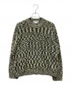 TTT MSWティー）の古着「CAMOUFLAGE PULLOVER KNIT/カモフラージュプルオーバーニット」｜グリーン