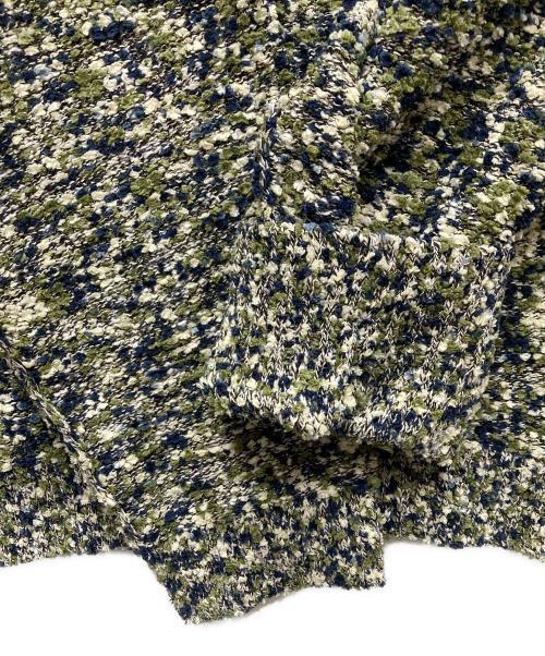 TTT MSW（ティー）TTT MSW (ティー) CAMOUFLAGE PULLOVER KNIT/カモフラージュプルオーバーニット グリーン サイズ:Lの古着・服飾アイテム