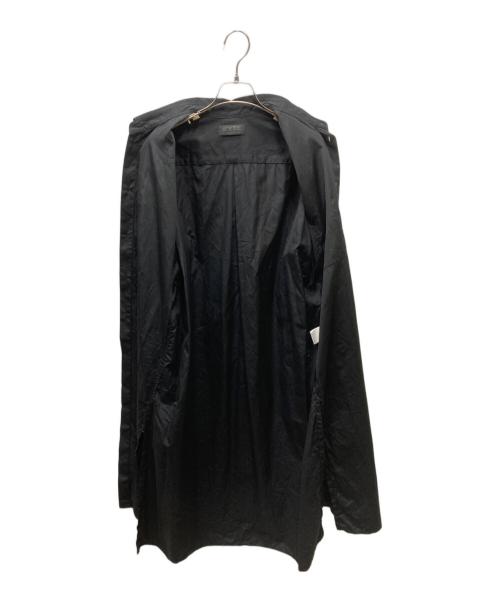 s'yte（サイト）s'yte (サイト) Broad Splash Paint Processing Long Shirt / ペイント加工 ロングシャツ ブラック サイズ:3の古着・服飾アイテム