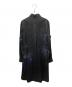 s'yte (サイト) Broad Splash Paint Processing Long Shirt / ペイント加工 ロングシャツ ブラック サイズ:3：10000円