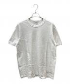 YOHJI YAMAMOTOヨウジヤマモト）の古着「ロゴプリントTシャツ」｜ホワイト