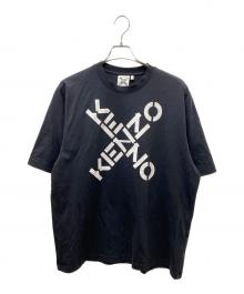 KENZO（ケンゾー）の古着「SPORT OVERSIZE T-SHIRT/ロゴプリントTシャツ」｜ブラック