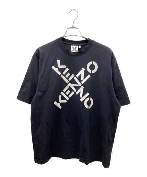 KENZO（ケンゾー）KENZO (ケンゾー) SPORT OVERSIZE T-SHIRT/ロゴプリントTシャツ ブラック サイズ:Lの古着・服飾アイテム