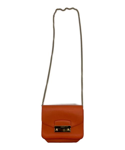 FURLA（フルラ）FURLA (フルラ) Metropolis Mini Chain Shoulder Bag オレンジの古着・服飾アイテム