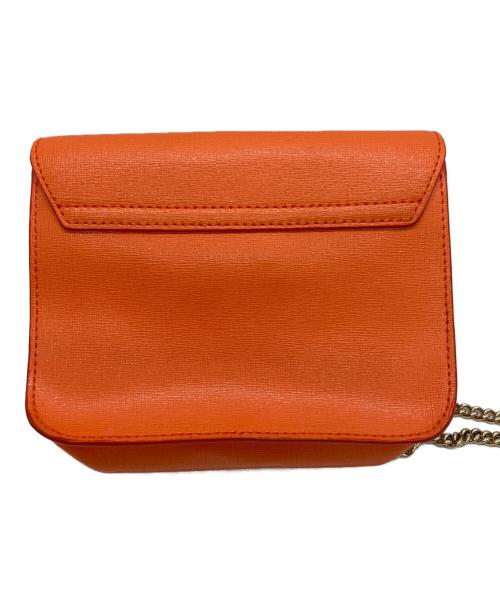 FURLA（フルラ）FURLA (フルラ) Metropolis Mini Chain Shoulder Bag オレンジの古着・服飾アイテム