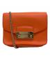 FURLA（フルラ）の古着「Metropolis Mini Chain Shoulder Bag」｜オレンジ