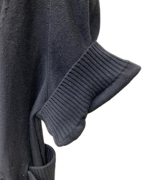 FENDI（フェンディ）FENDI (フェンディ) 半袖ニットカーディガン ブラック サイズ:38の古着・服飾アイテム