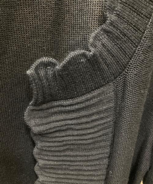 FENDI（フェンディ）FENDI (フェンディ) 半袖ニットカーディガン ブラック サイズ:38の古着・服飾アイテム