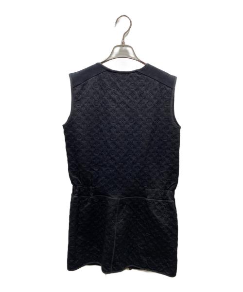 LOUIS VUITTON（ルイ ヴィトン）LOUIS VUITTON (ルイ ヴィトン) ジャガード モノグラム ジップ ワンピース ブラック サイズ:Ｍの古着・服飾アイテム