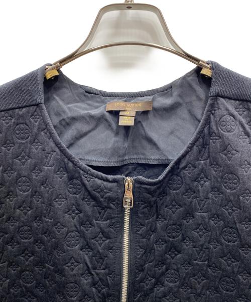 LOUIS VUITTON（ルイ ヴィトン）LOUIS VUITTON (ルイ ヴィトン) ジャガード モノグラム ジップ ワンピース ブラック サイズ:Ｍの古着・服飾アイテム
