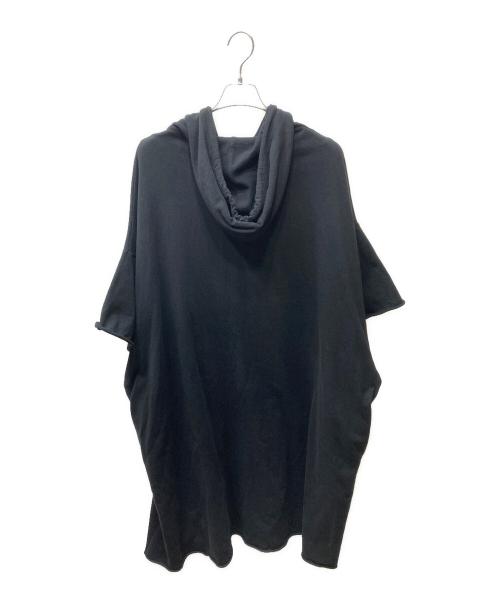 GROUND Y（グラウンドワイ）GROUND Y (グラウンドワイ) Over Long Foodie パーカー ブラック サイズ:3の古着・服飾アイテム