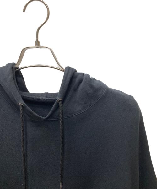 GROUND Y（グラウンドワイ）GROUND Y (グラウンドワイ) Over Long Foodie パーカー ブラック サイズ:3の古着・服飾アイテム