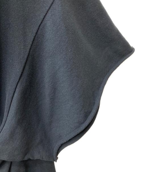 GROUND Y（グラウンドワイ）GROUND Y (グラウンドワイ) Over Long Foodie パーカー ブラック サイズ:3の古着・服飾アイテム