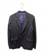 COMME des GARCONS HOMMEコムデギャルソン オム）の古着「ウールポリ テーラードジャケット」｜ブラウン