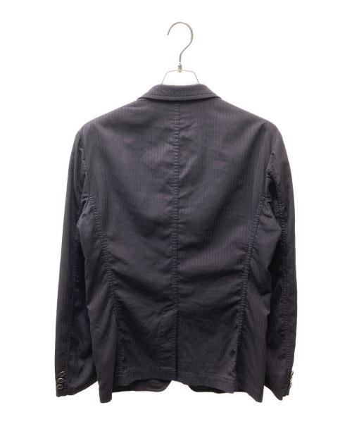 COMME des GARCONS HOMME（コムデギャルソン オム）COMME des GARCONS HOMME (コムデギャルソン オム) ウールポリ テーラードジャケット ブラウン サイズ:Sの古着・服飾アイテム