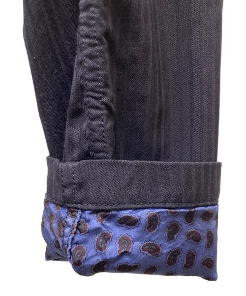 COMME des GARCONS HOMME（コムデギャルソン オム）COMME des GARCONS HOMME (コムデギャルソン オム) ウールポリ テーラードジャケット ブラウン サイズ:Sの古着・服飾アイテム