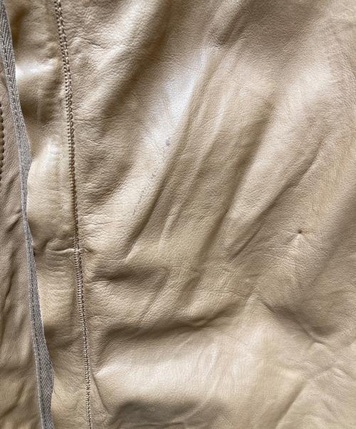 RICK OWENS（リックオウエンス）RICK OWENS (リックオウエンス) OLMAR and MIRTA期 レザーベスト ブラウン サイズ:40の古着・服飾アイテム