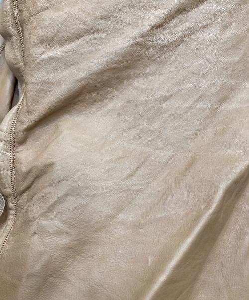 RICK OWENS（リックオウエンス）RICK OWENS (リックオウエンス) OLMAR and MIRTA期 レザーベスト ブラウン サイズ:40の古着・服飾アイテム