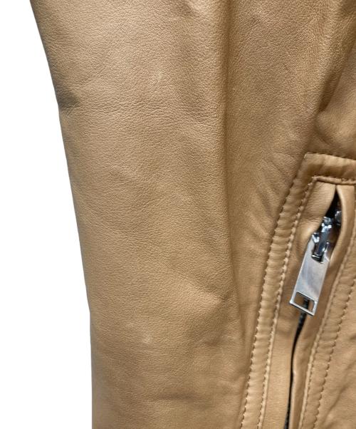 RICK OWENS（リックオウエンス）RICK OWENS (リックオウエンス) OLMAR and MIRTA期 レザーベスト ブラウン サイズ:40の古着・服飾アイテム