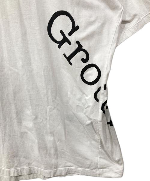 GROUND Y（グラウンドワイ）GROUND Y (グラウンドワイ) GYロゴジャンボグラフィックT ホワイト サイズ:3の古着・服飾アイテム