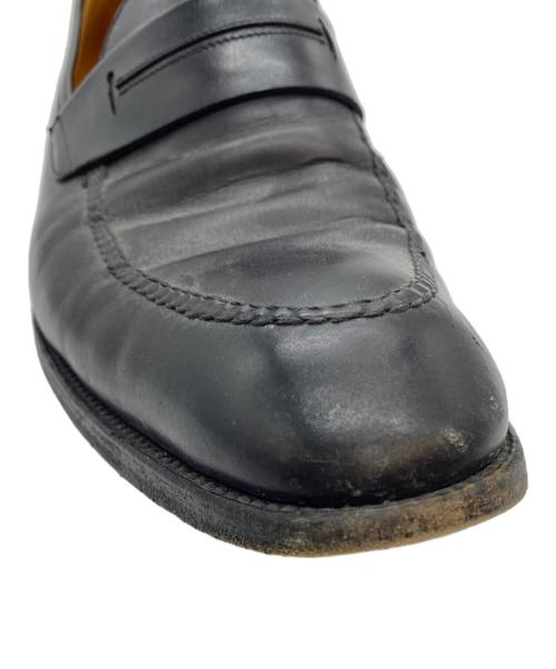 HERMES（エルメス）HERMES (エルメス) ローファー ブラック サイズ:43の古着・服飾アイテム