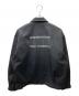 NEIGHBORHOOD（ネイバーフッド）の古着「ZIP WORK JACKET ジップワークジャケット」｜ブラック