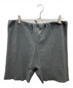 Maison Margiela 1メゾンマルジェラ 1）の古着「4ステッチリラックススウェットショートパンツ」｜ダークグレー (Dark grey)