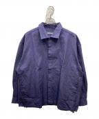 CASEY CASEYケーシーケーシー）の古着「VOLT SHIRT ヴォルトシャツ」｜ネイビー