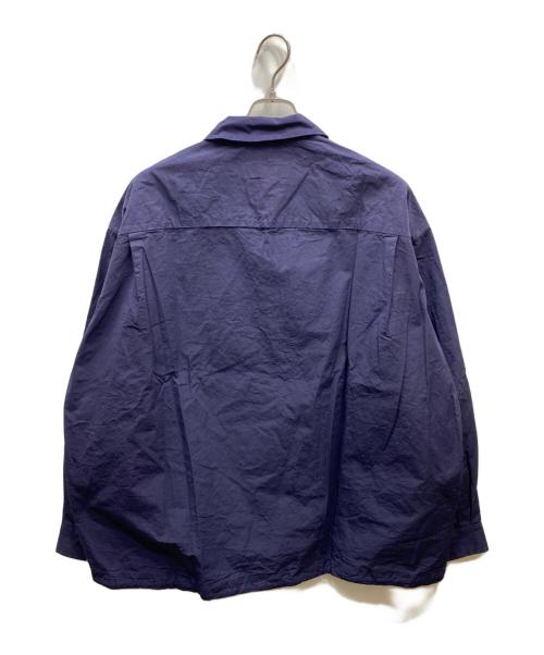 CASEY CASEY（ケーシーケーシー）CASEY CASEY (ケーシーケーシー) VOLT SHIRT ヴォルトシャツ ネイビー サイズ:Ｍの古着・服飾アイテム