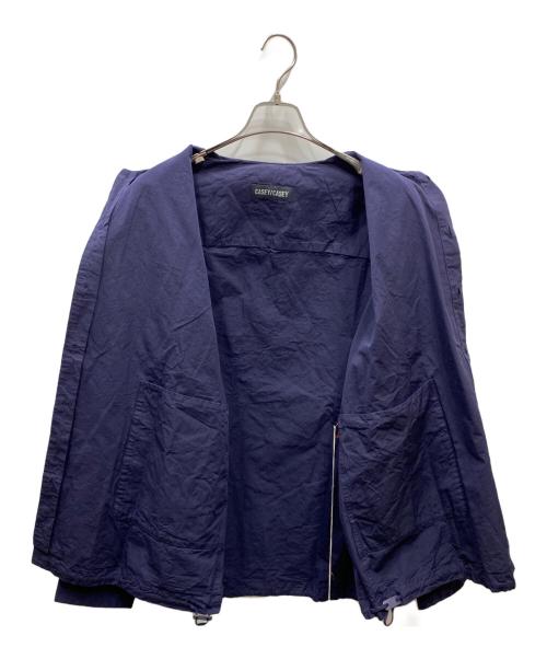 CASEY CASEY（ケーシーケーシー）CASEY CASEY (ケーシーケーシー) VOLT SHIRT ヴォルトシャツ ネイビー サイズ:Ｍの古着・服飾アイテム