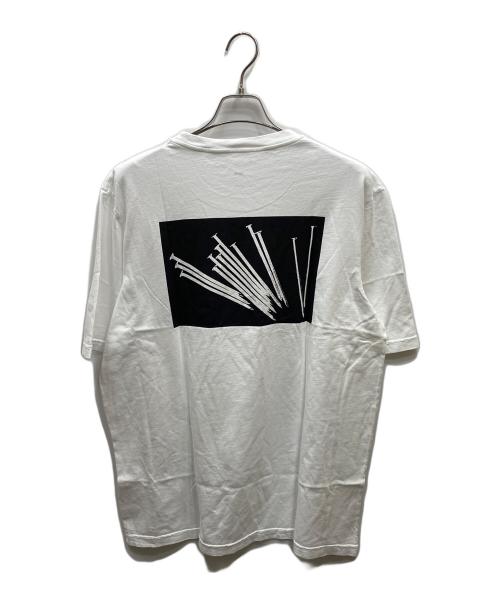 OAMC（オーエーエムシー）OAMC (オーエーエムシー) プリントTシャツ ホワイト サイズ:Lの古着・服飾アイテム