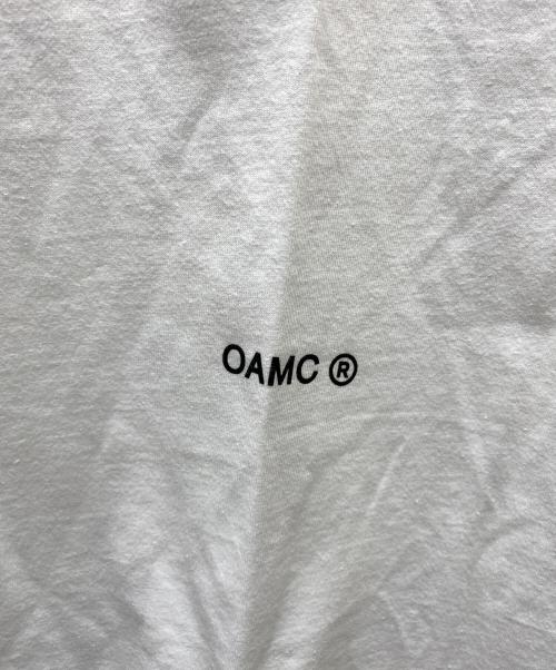 OAMC（オーエーエムシー）OAMC (オーエーエムシー) プリントTシャツ ホワイト サイズ:Lの古着・服飾アイテム