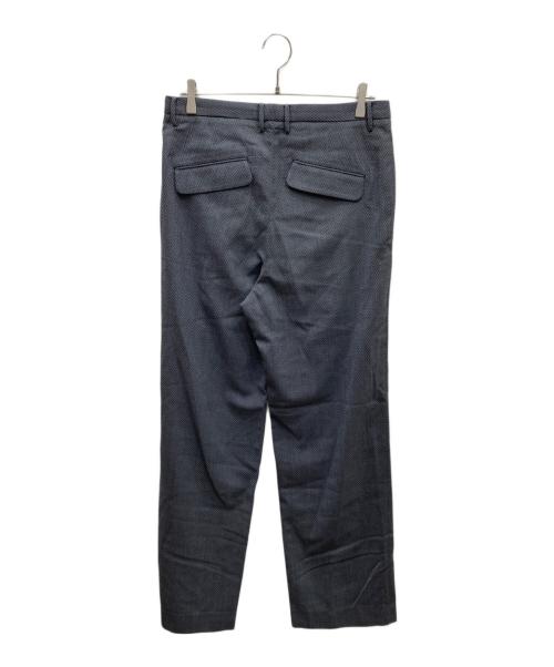 seya.（セヤ）seya. (セヤ) 25SS SUMMER HERRINGBONE TOTSUKAWA PANTS スラックス ブルー×グレー サイズ:3 未使用品の古着・服飾アイテム