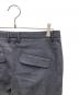 中古・古着 seya. (セヤ) 25SS SUMMER HERRINGBONE TOTSUKAWA PANTS スラックス ブルー×グレー サイズ:3 未使用品：25000円