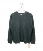 seya.セヤ）の古着「RIVERSIDELOOPWHEEL SWEAT オーガニックダブルパイルスウェット」｜グリーン