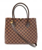 LOUIS VUITTONルイ ヴィトン）の古着「ケジントン 2WAYトートバッグ」｜ブラウン