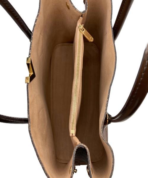 LOUIS VUITTON（ルイ ヴィトン）LOUIS VUITTON (ルイ ヴィトン) ケジントン 2WAYトートバッグ ブラウンの古着・服飾アイテム