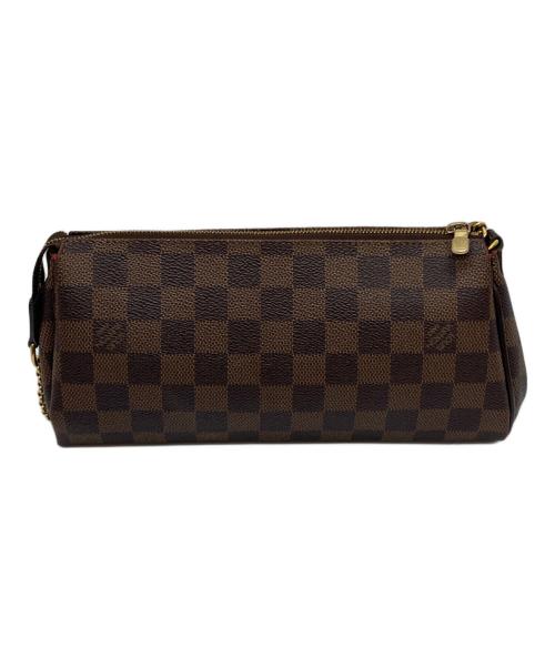 LOUIS VUITTON（ルイ ヴィトン）LOUIS VUITTON (ルイ ヴィトン) N55213 ダミエ エヴァ チェーンショルダーバッグ ブラウンの古着・服飾アイテム