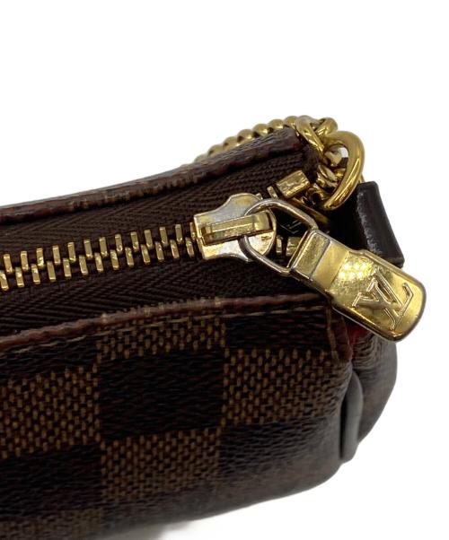 LOUIS VUITTON（ルイ ヴィトン）LOUIS VUITTON (ルイ ヴィトン) N55213 ダミエ エヴァ チェーンショルダーバッグ ブラウンの古着・服飾アイテム