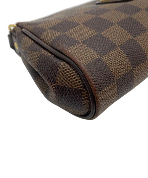 LOUIS VUITTON（ルイ ヴィトン）LOUIS VUITTON (ルイ ヴィトン) N55213 ダミエ エヴァ チェーンショルダーバッグ ブラウンの古着・服飾アイテム