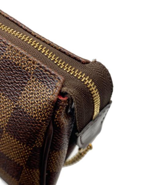 LOUIS VUITTON（ルイ ヴィトン）LOUIS VUITTON (ルイ ヴィトン) N55213 ダミエ エヴァ チェーンショルダーバッグ ブラウンの古着・服飾アイテム