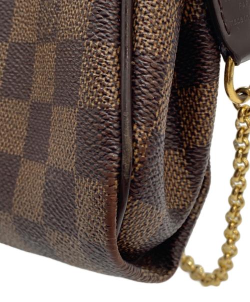 LOUIS VUITTON（ルイ ヴィトン）LOUIS VUITTON (ルイ ヴィトン) N55213 ダミエ エヴァ チェーンショルダーバッグ ブラウンの古着・服飾アイテム